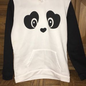 Large Cute Kawaii Panda Sweatshirt